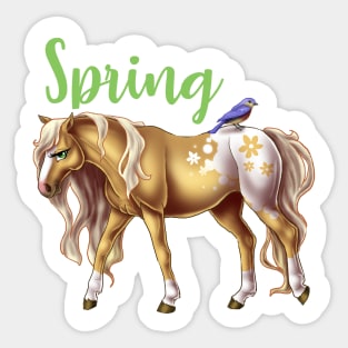 Springtime Pony Sticker